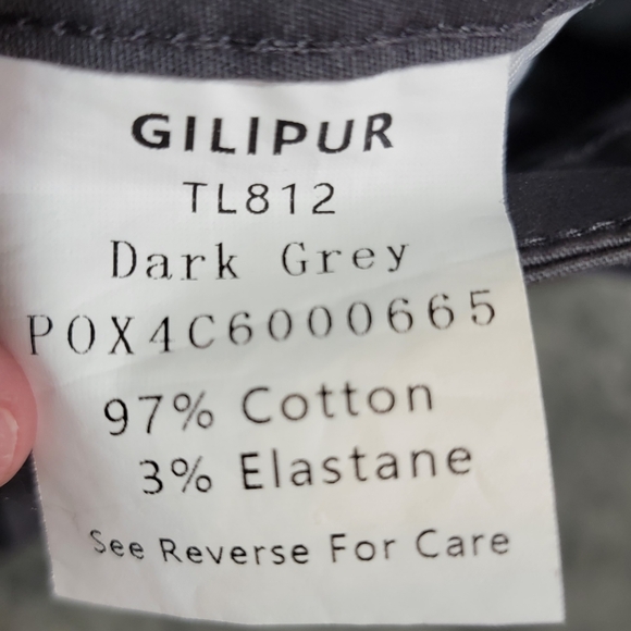 Gilipur brand Dark gray cargo pants NWT - Picture 3 of 4